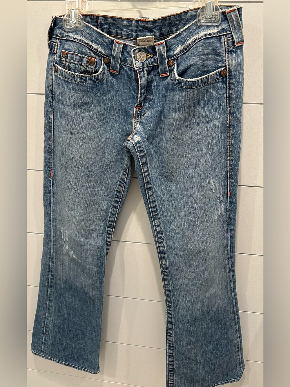 Women’s Vintage Bobby True Religion low rise Jeans